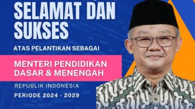 Prof. Dr. Abdul Mu’ti, M.Ed Dilantik Sebagai Menteri Pendidikan Dasar dan Menengah Republik Indonesia Periode 2024-2029