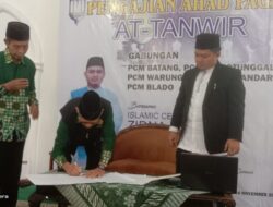 Ketua PDM Batang teken MOU dengan Pimpinan Pondok Pesantren Tahfidzul Qur’an Zidna Ilma