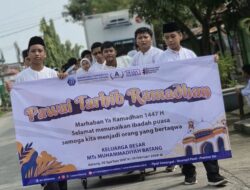 Semarak Tarhib Ramadhan 1447 H MTs Muhammadiyah Batang: Jalan Sehat dan Penguatan Program Ibadah