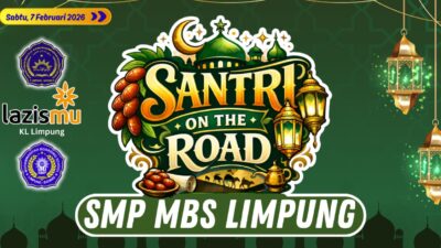 Hujan Tak Menyurutkan Semangat Berbagi: Santri SMP MBS Limpung Tebar 500 Takjil di Jalan Raya Limpung