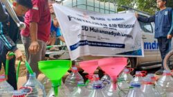 SD Muhammadiyah Limpung Praktikkan Teologi Al-Ma’un melalui Penyaluran Air Bersih